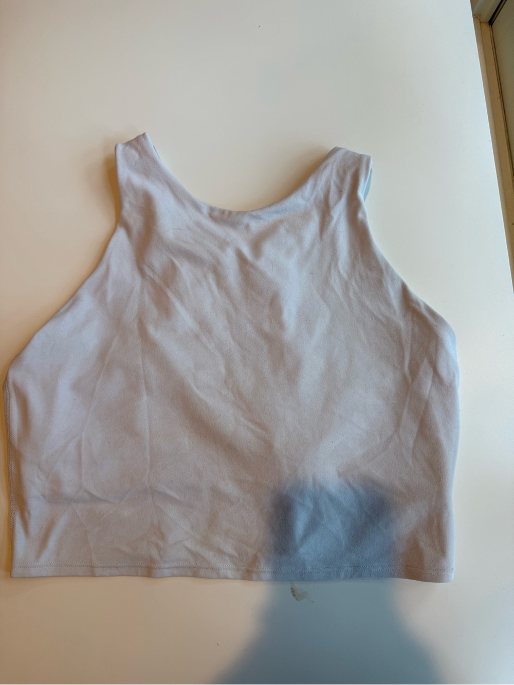 Athleta White Bra Top